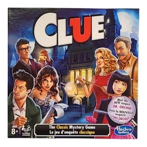 Hasbro CLUE Board Game | NEVER USED